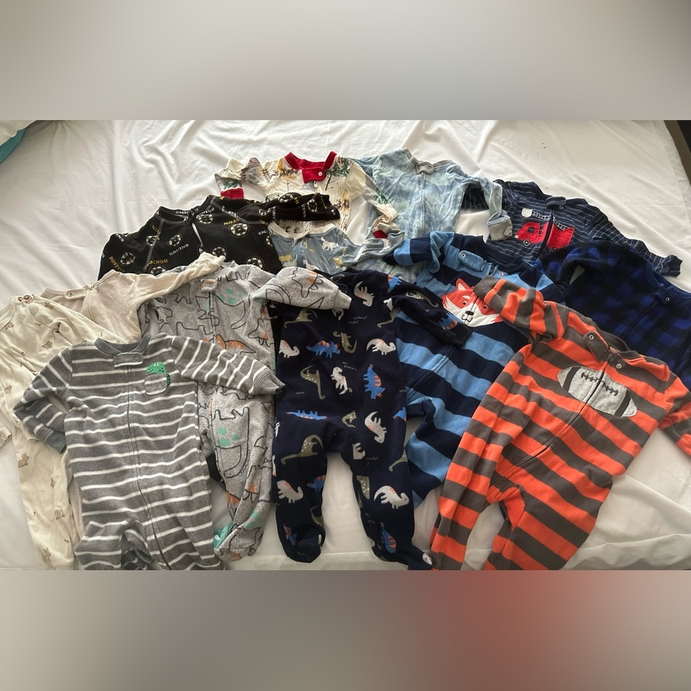 6-12 month boy PJ lot
